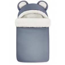 Конверт "Мишка" Grey Меховой Зима 